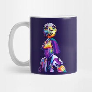 Ronaldinho Wpap Pop Art Mug